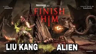 mkx liu Kang vs Alien EnderDevil22 🆚️ Mr_tanates Ft10 HYPE SET!!!!