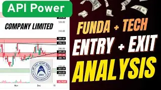 API Power Share Analysis | Entry&ndash;Exit Levels | Technical + Fundamental Review | NEPSE Update