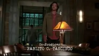 Negan's bat 'Lucille' on Supernatural // Somewhere Between Heaven and Hell S12E15