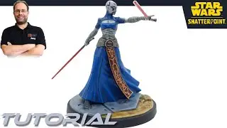 Bemal Tutorial: Asajj Ventress für Star Wars Shatterpoint & Legion - Tutorial Bemalung (Tabletop)
