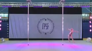 Růženka Kunstýřová - vítězka World Pole Dance Championships 2015