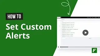 How To Customize Alerts &minus; Fintel.io