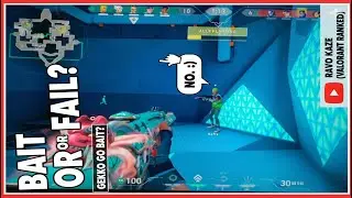Should Gekko ALWAYS Bait? My Teammate Thinks NO! (Valorant Highlights)