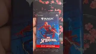 #277of365 Magic The Gathering Spiderman Play Booster #onepackaday #spidermanmtg #packopening
