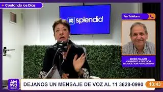 Entrevista - Radio Splendid Am990 - Sergio Palazzo 18/10/2025