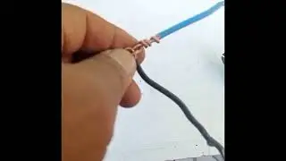 Sambungan Knotted Tab Joint 🔌 Yang Benar ✅ #teknisi563 @Teknisi563