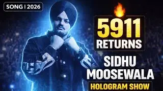 5911 Returns | Sidhu Moosewala Hologram Show 2026 | Tribute Hip Hop Rap