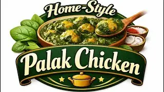 Home Style Palak Chicken Recipe | Easy Desi Cooking #PalakChicken #DesiFood #cooking #easyrecipe 