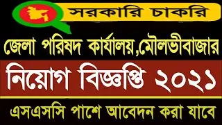 Moulvibazar DC Office Job Circular 2021 ! dcmbr.teletalk.com #dcoffice #moulvibazardcoffice
