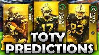 MY TEAM OF THE YEAR PREDICTIONS (TOTY) - Madden 21 Ultimate Team 