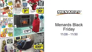 Menards Black Friday 11/28 - 11/30