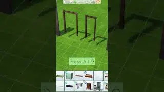 How to make permanently open windows! | #sims4 | #sims #tip #trick #cheat #game #build #shorts