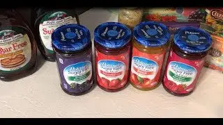 Low Carb Syrup and Jams from Walmart and Amazon