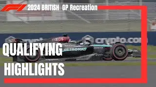 British GP qualifying Recreation on the F1 24