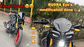 Aaj apni Rudra me kraya Eyes Modification👁️🔥 || Mt15 me eyes modification done ☑️ #mt15 #vlog 