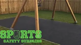 Wetpour Surface Installation in Falmouth, Cornwall | Wet Pour Surfacing