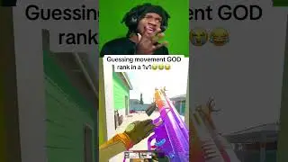 BACK Guessing movement gods RANK in a 1v1😂 #warzone #warzonefunnyclips #gaming