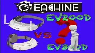 EV300d vs EV200d - visori FPV - Test e Confronto - RECUPERO DRONE dentro il pino! ITA