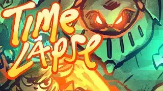 Battle Chasers: Nightwar - Artwork Timelapse!