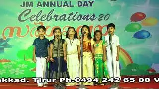 GROUP SONG - MALAYALAM l KIDS SONG l ANNAL DAY 2020 l JMHSS