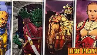 Let's Play Champions of the Galaxy Live Play Filsinger Games - Solo Tabletop Wrestling RPG - M2.557