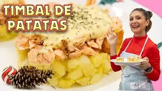 Este Entrante Navideño te Dejará Sin Palabras | Timbal de Patata y Salmón