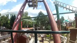 Gardaland - Sequoia Adventure  - Juli 2014 - Onride - Gopro Hero 2