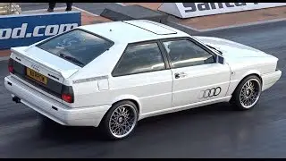 Audi Quattro Coupe B2 - 1/4 Mile -12.43 @ 112mph