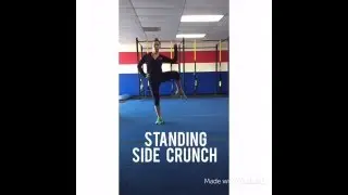 Standing Side Crunch