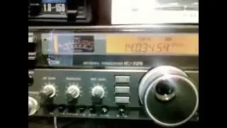 HA8MT lsn BY4IB with IC 729 / FL101 filter and HF6V
