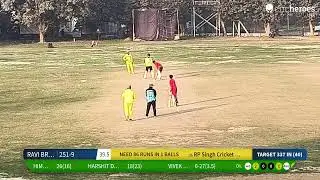 RP Singh Cricket Academy (MM Public School) vs RAVI BROTHERS CRICKET CLUB live cricket match | 3rd R