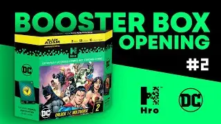 Opening 8 pack booster boxes of Hro DC Hybrid NFT cards - Box #2