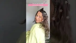 1 min hairstyle using mini claw clips from meesho 🎀 #shorts #hairstyle #meesho #hairaccessory