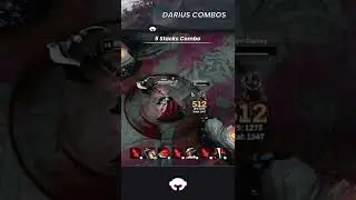 Darius combos you need to know! #shorts