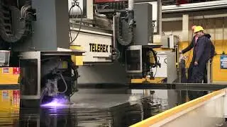 Type 26 Frigate official steel cut