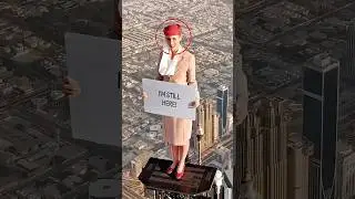 Ad On Burj khalifa&nbsp;Top Secret Exposed