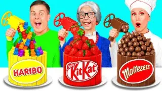 Кулинарный Челлендж: Я против Бабушки | Крутые Трюки с Едой от Fun Teen