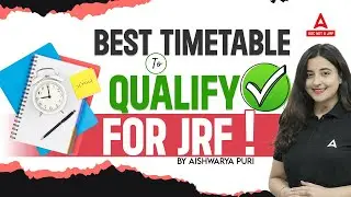 Best Timetable To Qualify For JRF | UGC NET 2024 Time Table By Aishwarya Puri