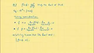 005 HowTo? SM302 Multivariate Analysis - Ch2 Limits Examples
