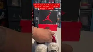 Unboxing and First Look at the Jordan Retro 3 White Cement #jordan #nike