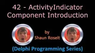 Delphi Programming Series. 42 - ActivityIndicator Component Introduction