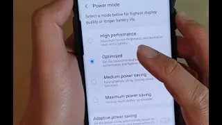Galaxy S10 / S10+: How to Change Power Mode to Maximum Saving / Performance / Optimized