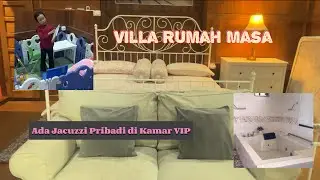 Villa Kamar di Cijeruk Bogor || Ada Jacuzzi Pribadi