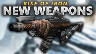 Destiny: NEW Rise of Iron EXOTIC Weapons?! (RoI DLC)