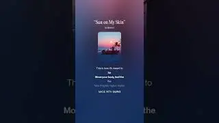 Sun on My Skin - Positive Music