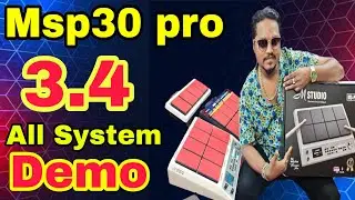 Msp30 pro octapad Delay Pre Delay & All Features System Settings Demo Bubai Das Octapad Guru Radhe 