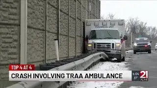 FWPD, ISP responding to crash involving TRAA ambulance on NB I-69