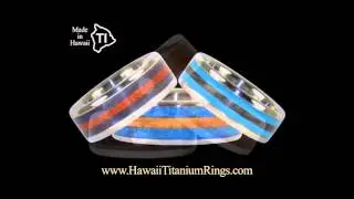 Hawaii Titanium Rings