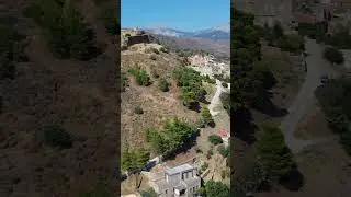 Volissos #chios #greekislands #greece #travel #drone #summer #resort #medieval #villages #castle