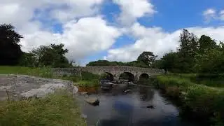 clapper bridge..Postbridge.  Dartmoor. June 2022